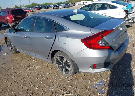 2018 Honda Civic Touring из США, поврежденный, VIN JHMFC1F93JX003978